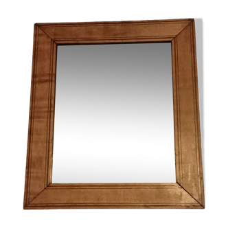 Mirror rustic wood frame