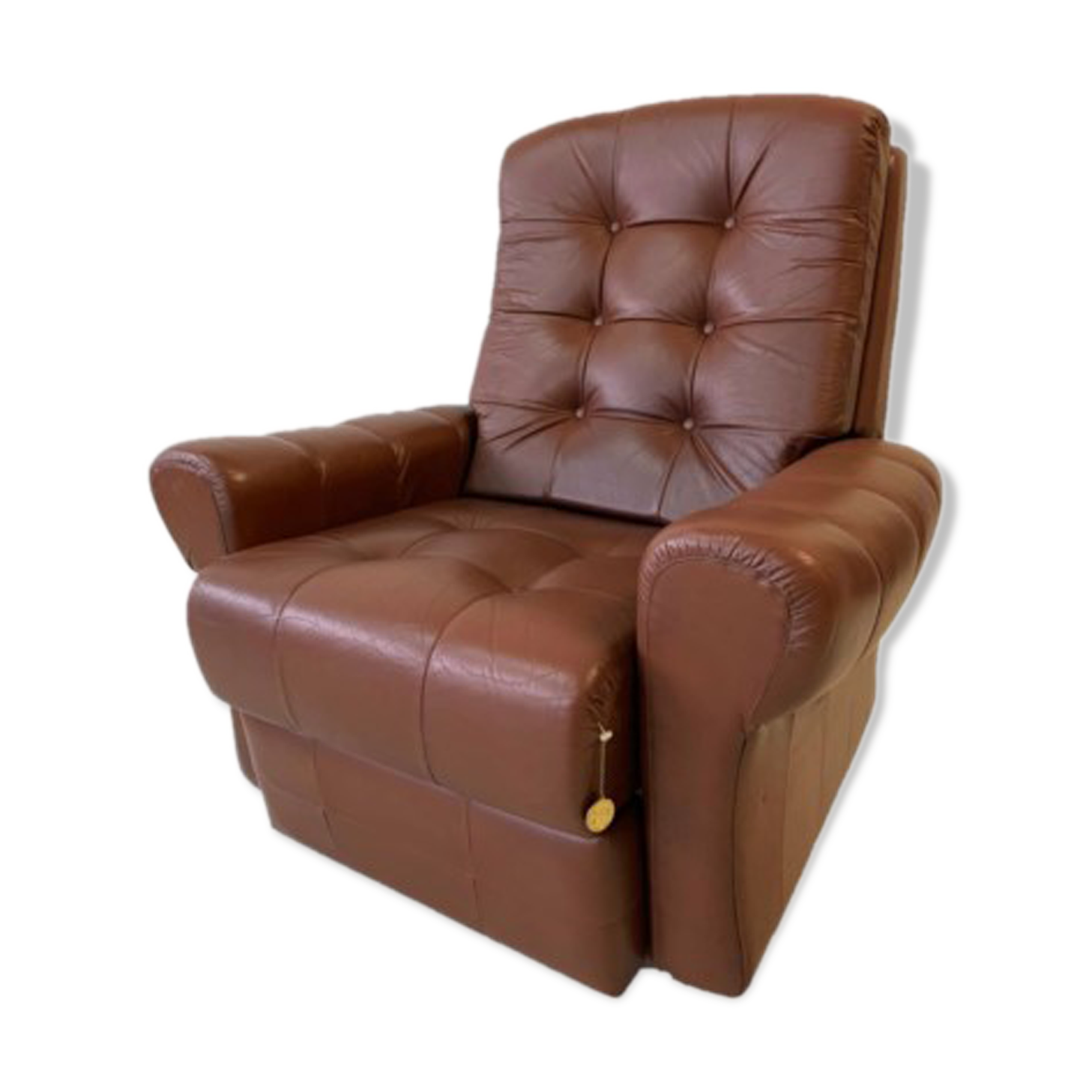 Leather armchair, Himolla, Germany, 1970