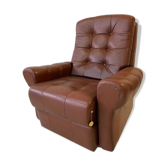 Leather armchair, Himolla, Germany, 1970