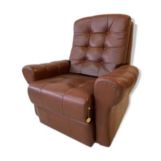 Leather armchair, Himolla, Germany, 1970