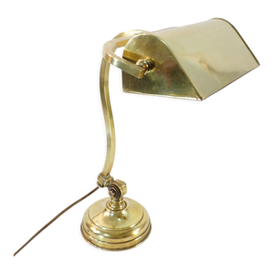 Ancienne lampe de bureau - bronze laiton