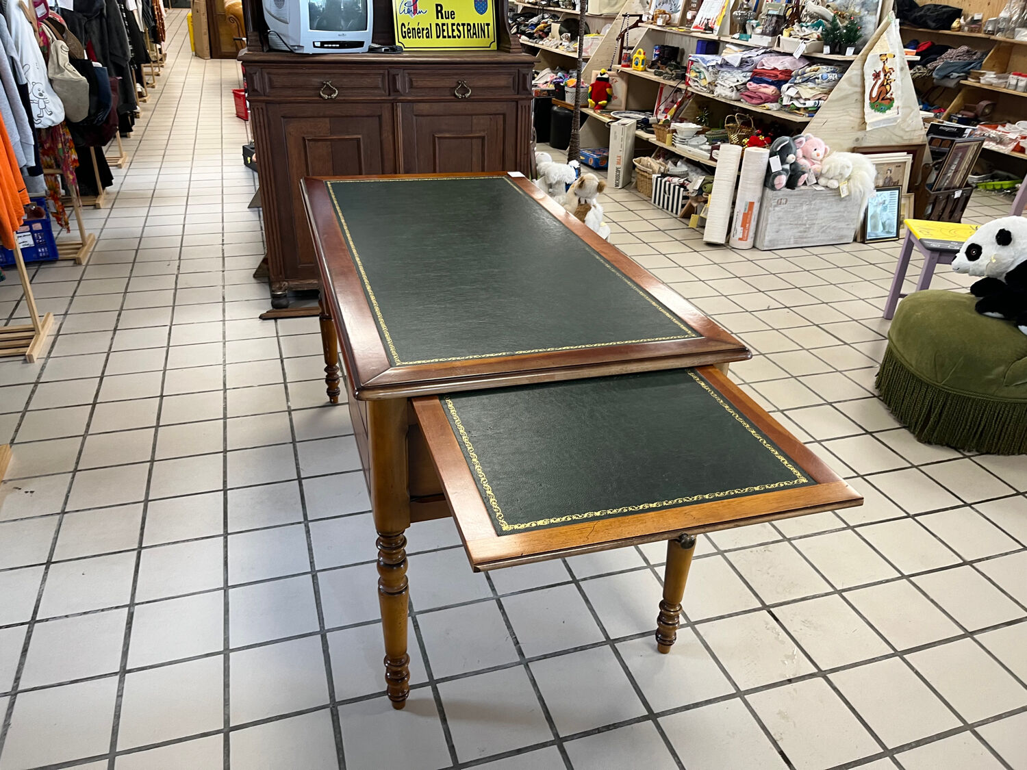 Louis Philippe style desk in cherry wood