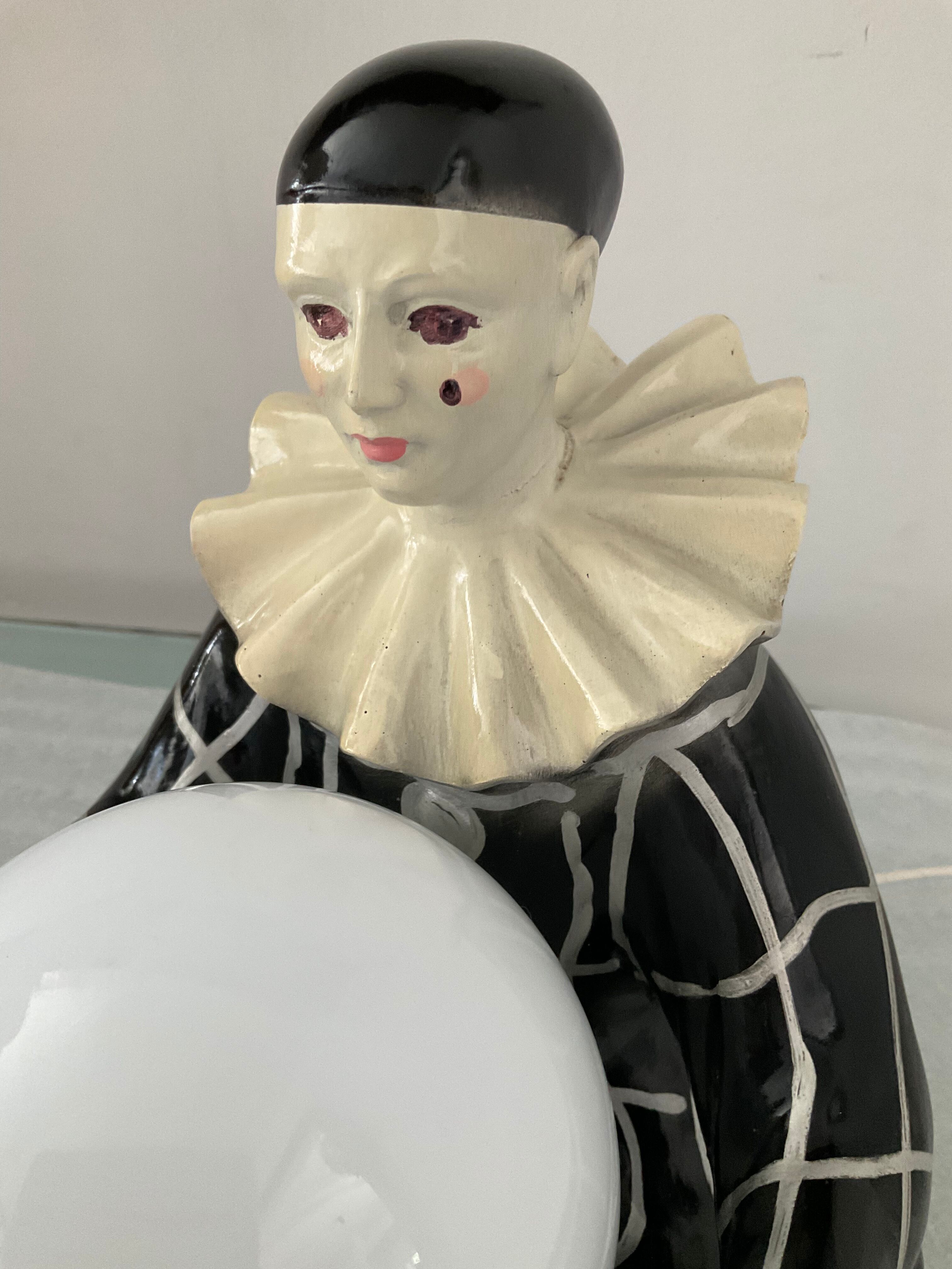 Vintage Pierrot lamp from the 50s and 60s
