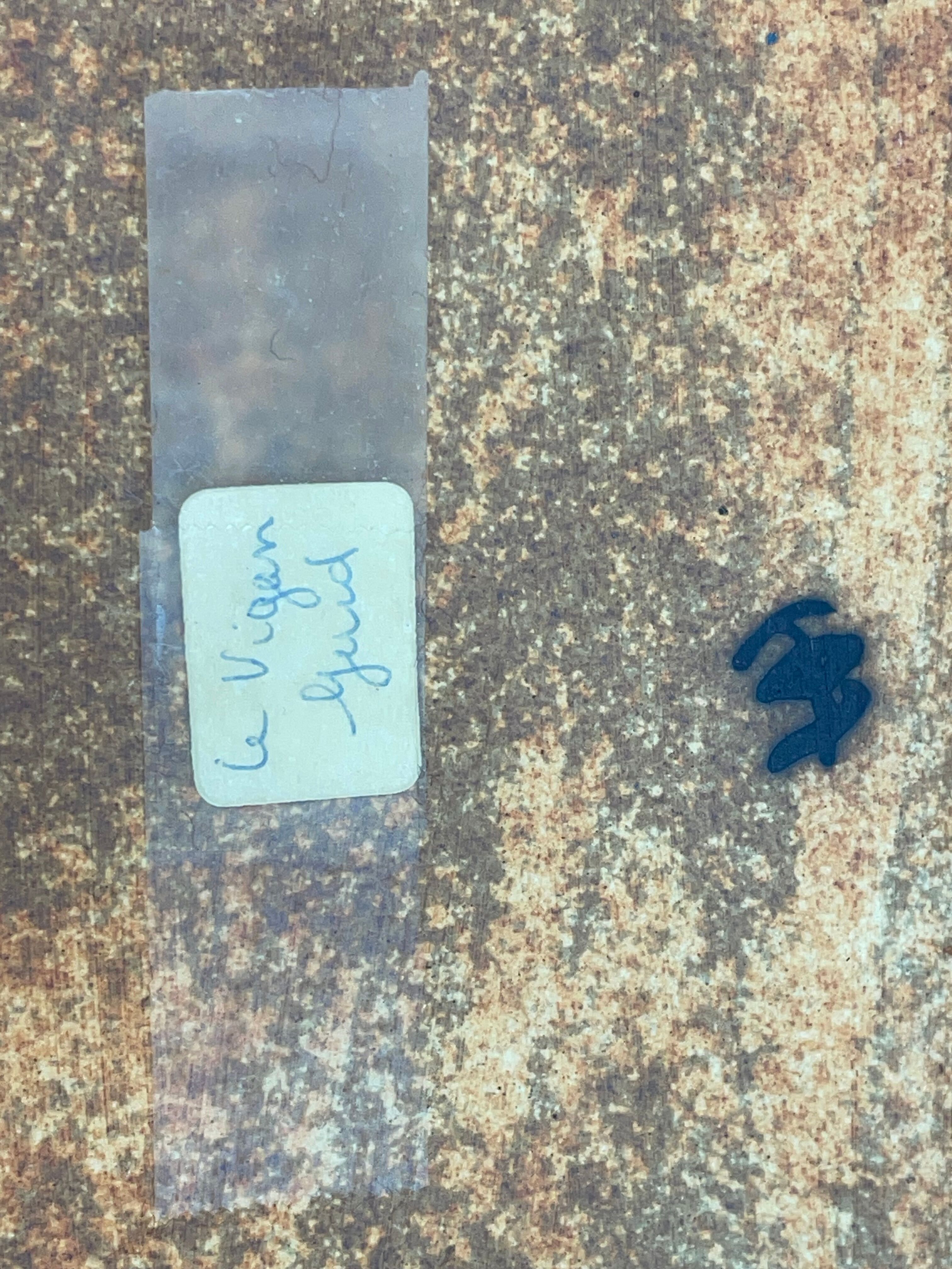 Le Vigan contemporary ceramics, signature to identify