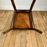 chaise de bistrot en bois ancienne début XXème