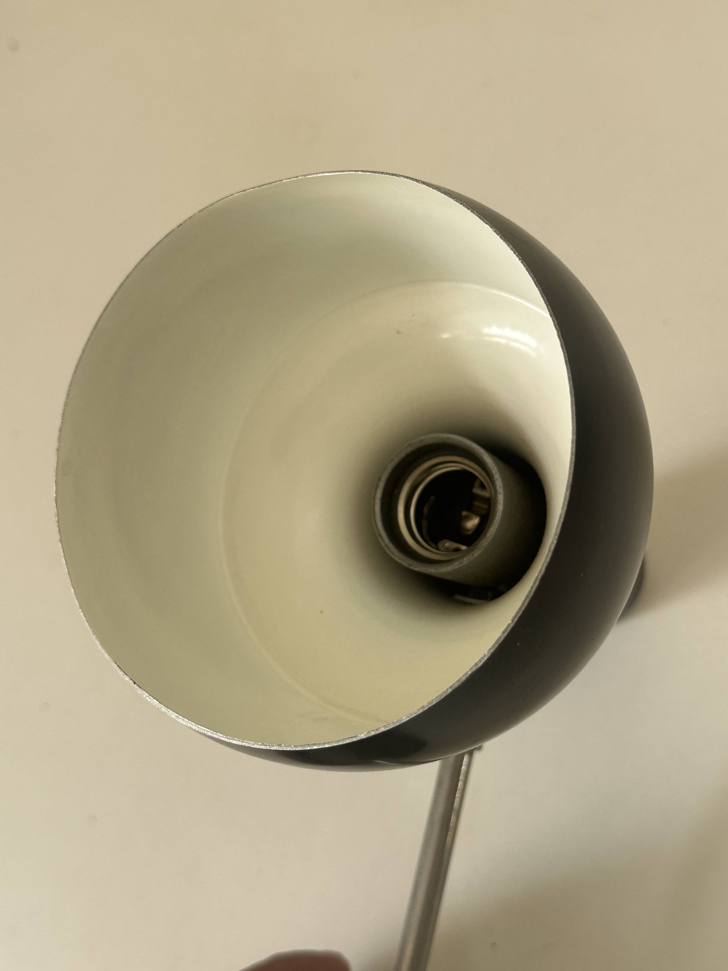 Vintage 70s Swiss design wall lamp