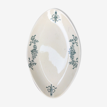 Old oval longchamp dish