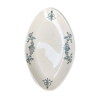 Old oval longchamp dish