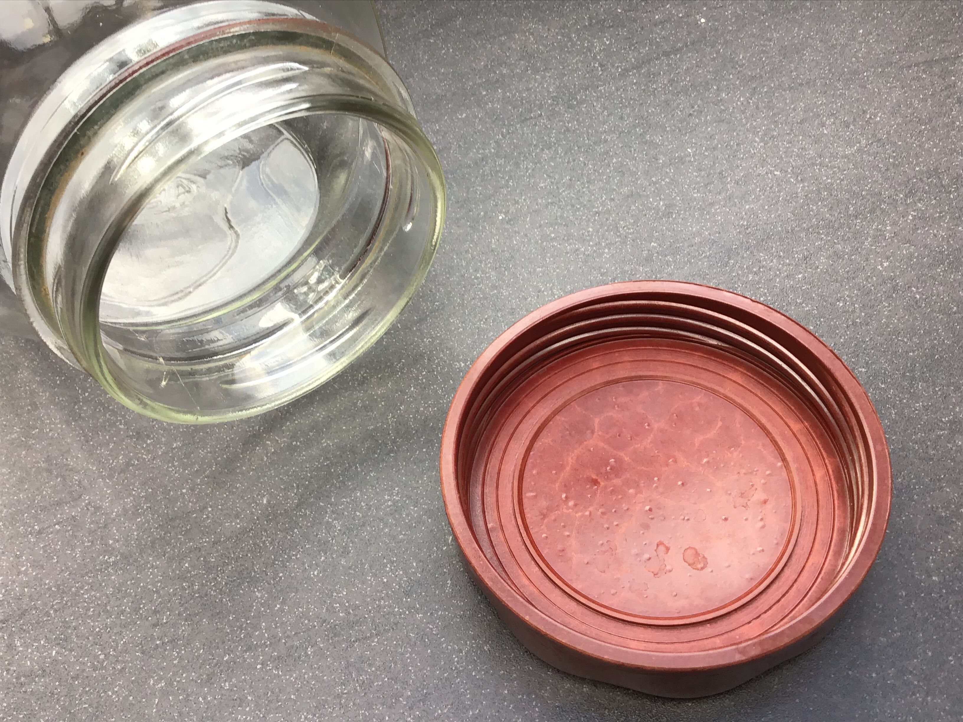 SISA vintage candy jar - Bakelite lid