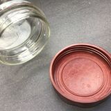 SISA vintage candy jar - Bakelite lid