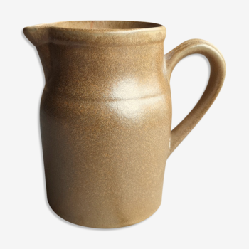 Brown Grepots Digoin sandstone pitcher