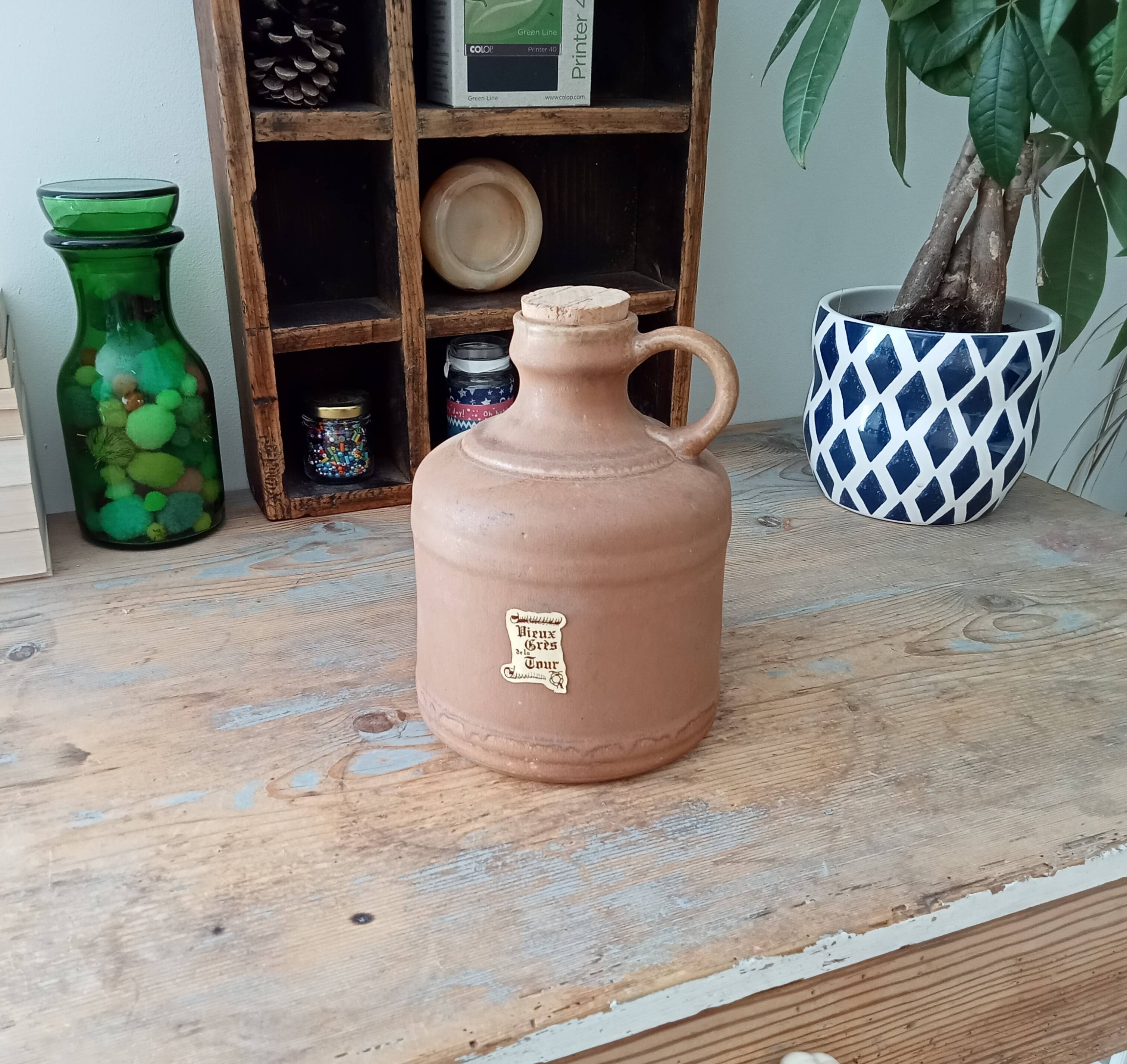 Vintage sandstone jug