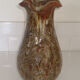 Vase en céramique émaillée vintage