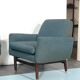 Italian Mid-century wood modern armchairs from 60s