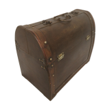 Old doctor wooden suitcase