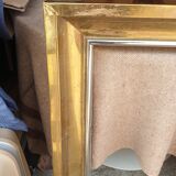 Brass frame fireplace