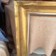 Brass frame fireplace