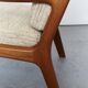 Mid-Century "Senator" Highback Chair by Ole Wanscher for Peter Jeppesen