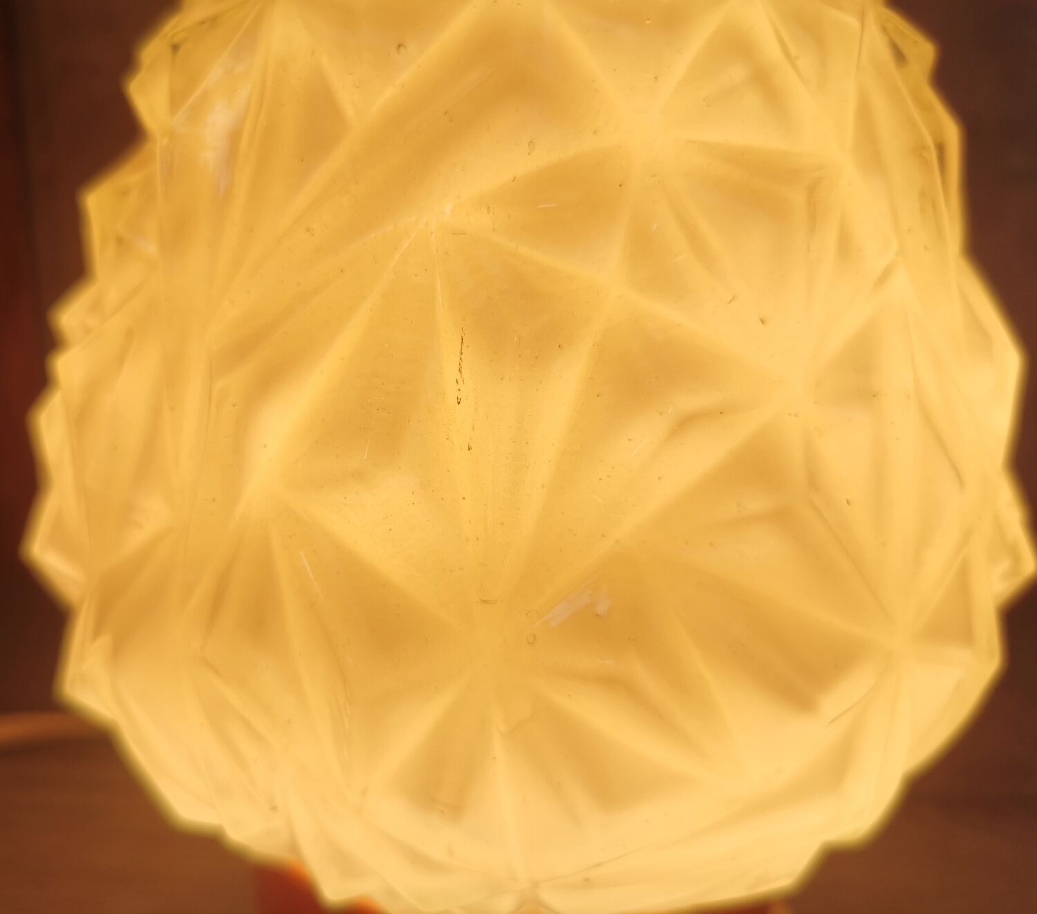 Vintage lamp brand delmas