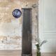 Strafor double-door corrugated iron cloakroom, circa 1920.