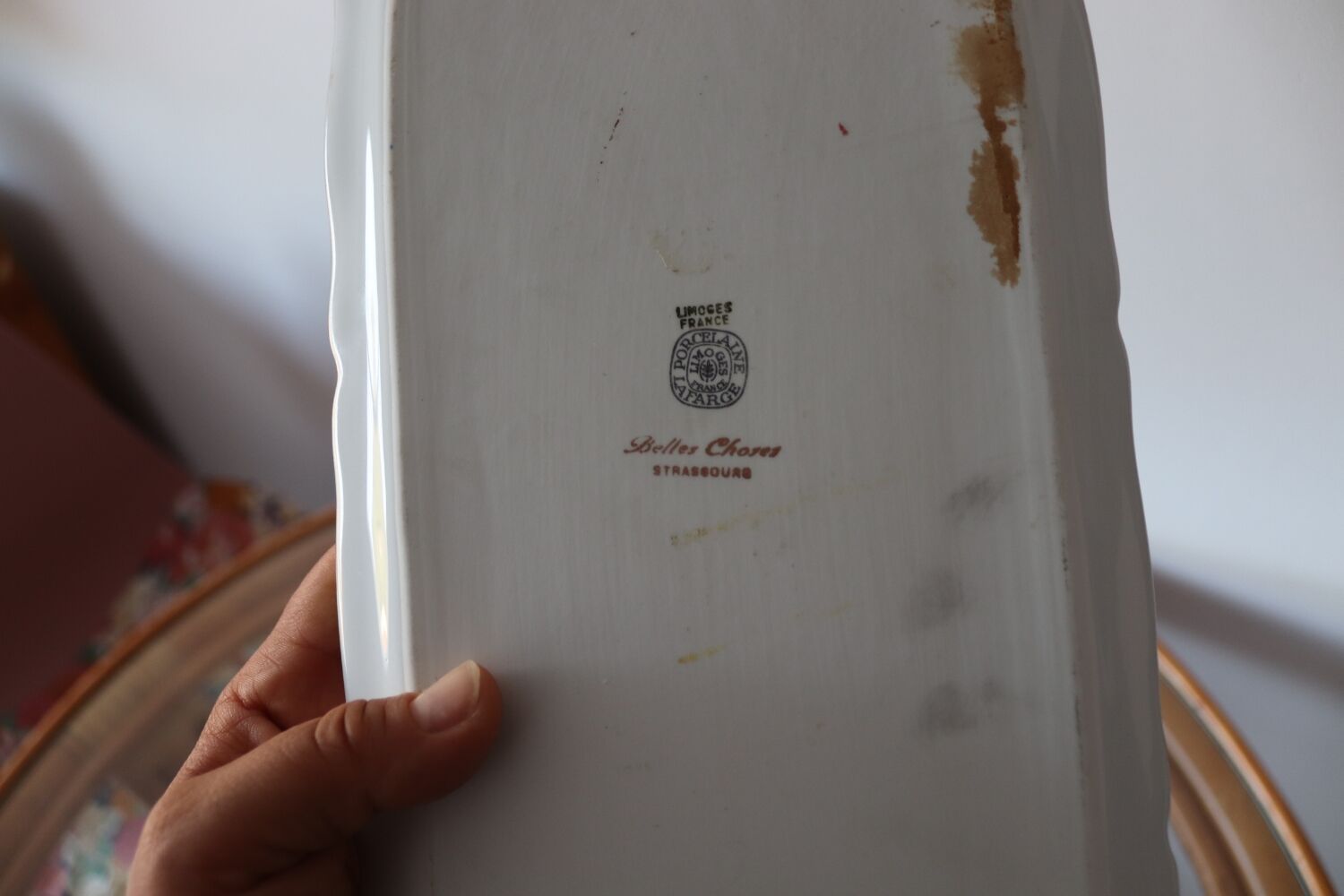 Limoges cake dish "beautiful things"