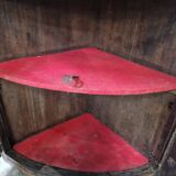 2 Louis XVI style corner cabinets