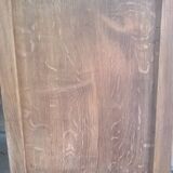 Minister's desk in solid raw oak from the 1930s