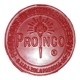 Paire de chaises vintage rouges