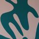 Jean arp: dove - original woodcut