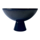 Footed ceramic glazed catchall, French design circa 1970.