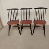 Lot 3 chaises