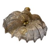 Mazzega style blown glass pendant lamp