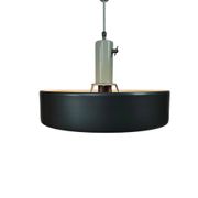 Anvia Almelo - J. Hoogervorst - "modèle 4017" - Lampe suspendue Ufo - anthracite
