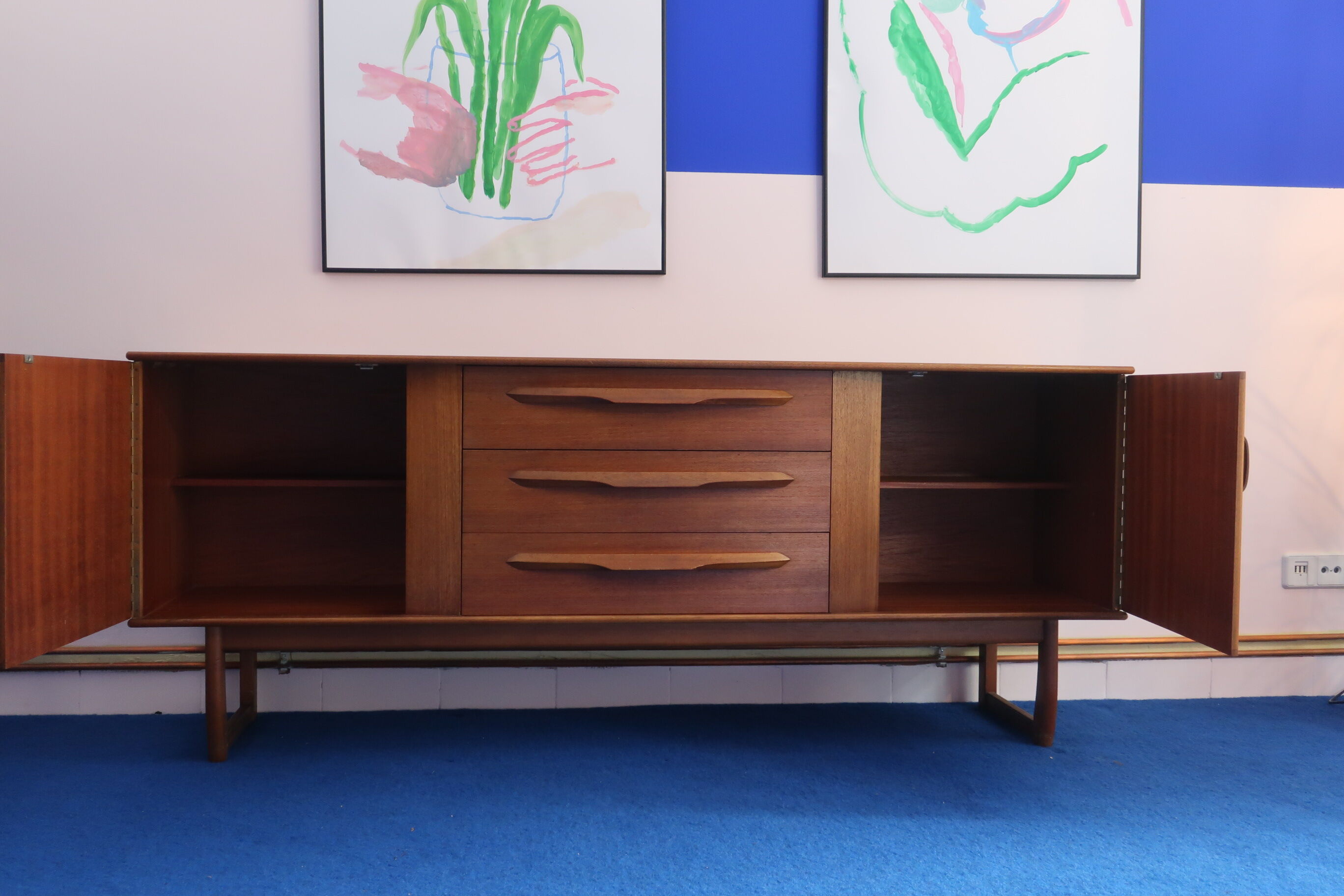 Teak sideboard from the 60s