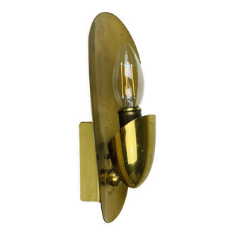 Wall lamp gilded brass 50s