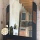 Great mirror Art Deco old 99x132cm