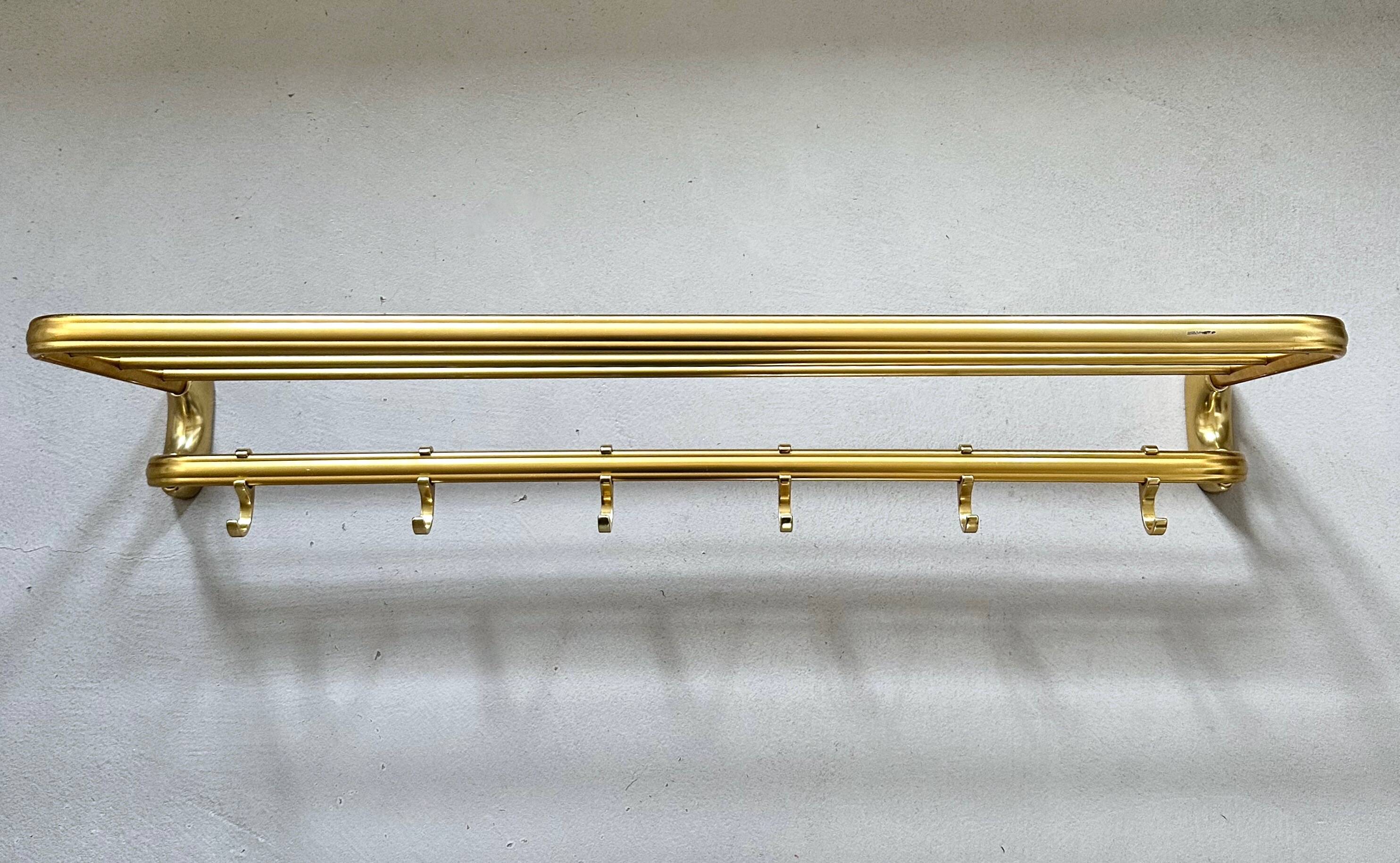 Mid-Century Modern Wall Coat Rack / Hat Rack – Germany, 1960s