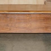 Bureau d'angle gauche bois brésilien danois milieu du siècle
