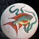 5 assiettes plates Vallauris