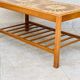 Vintage teak coffee table from the 1960s.
