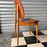 Series of 8 Pegase chairs by Baumann