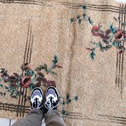 Tapis vintage turc moderne en laine – 119 x 175 cm – Années 1970