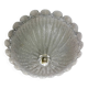 Murano glass scalloped flushmount ceiling light, Italy 1960s