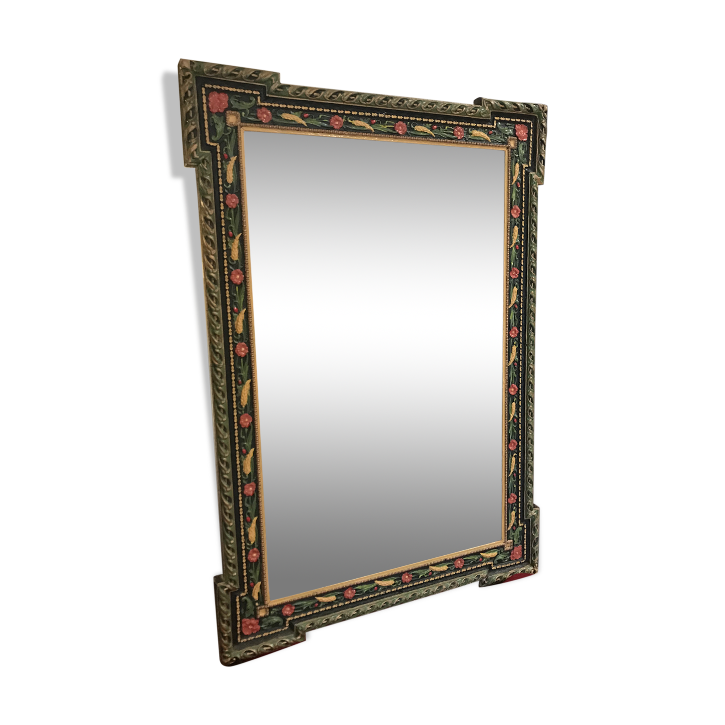 Miroir émaux colorés 60x87cm