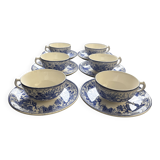 Service de 6 Grandes Tasses Dragon Boch