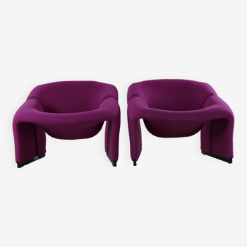 Set of two original M / Groovy chairs by Pierre Paulin for Artifort