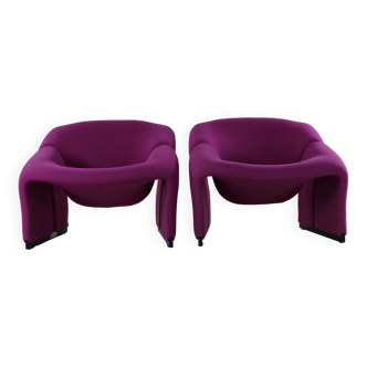 Set of two original M / Groovy chairs by Pierre Paulin for Artifort