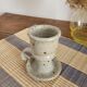 Pyrite stone candlestick by Gustave Tiffoche