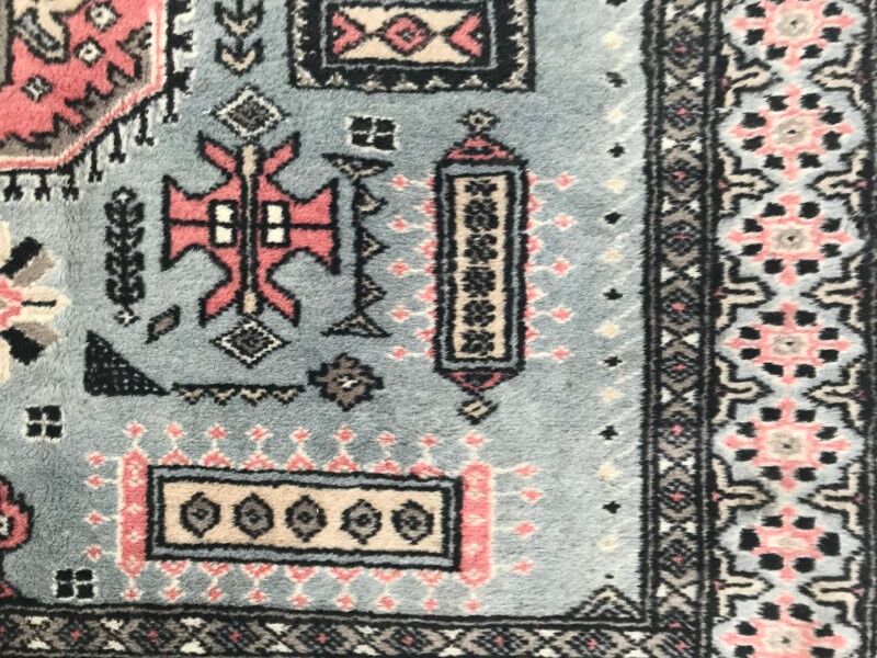 Pakistan is 125 X 190 CM hand vintage carpet
