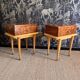 Paire de chevets art deco 1960